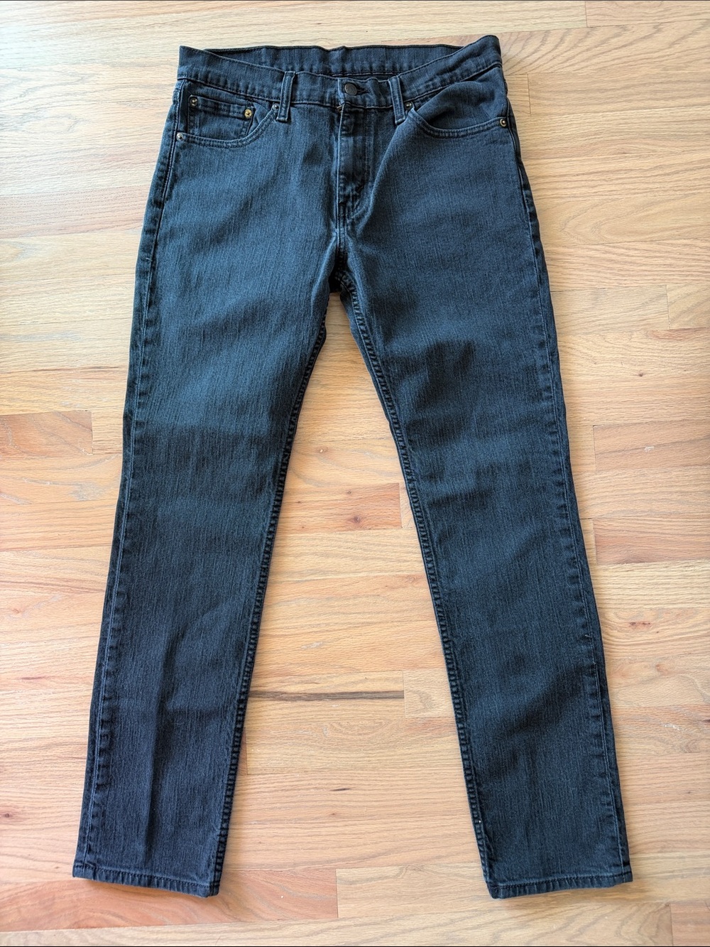Levi's Black Slim Straight 511 Jeans